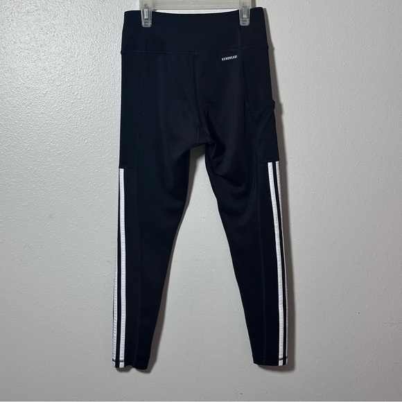 Adidas Women Black‎ Aeroready Athletic Leggings Pants size S - Picture 4 of 8
